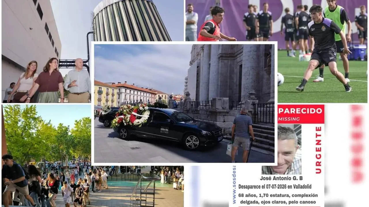 Mosaico noticias destacadas Valladolid repasa domingo 12 de julio de 2026