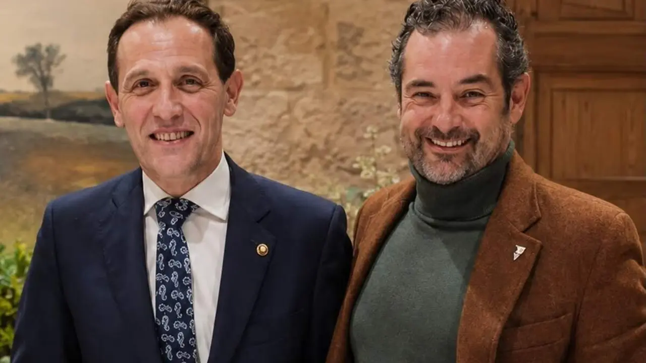 Conrado Iscar e Ivan Sanz bodeguero fallecido anuncio nuevo premio Diputacion Valladolid