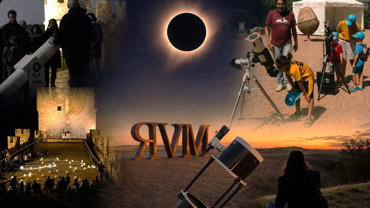 Actividades y experiencias eclipse solar agosto pueblos Valladolid