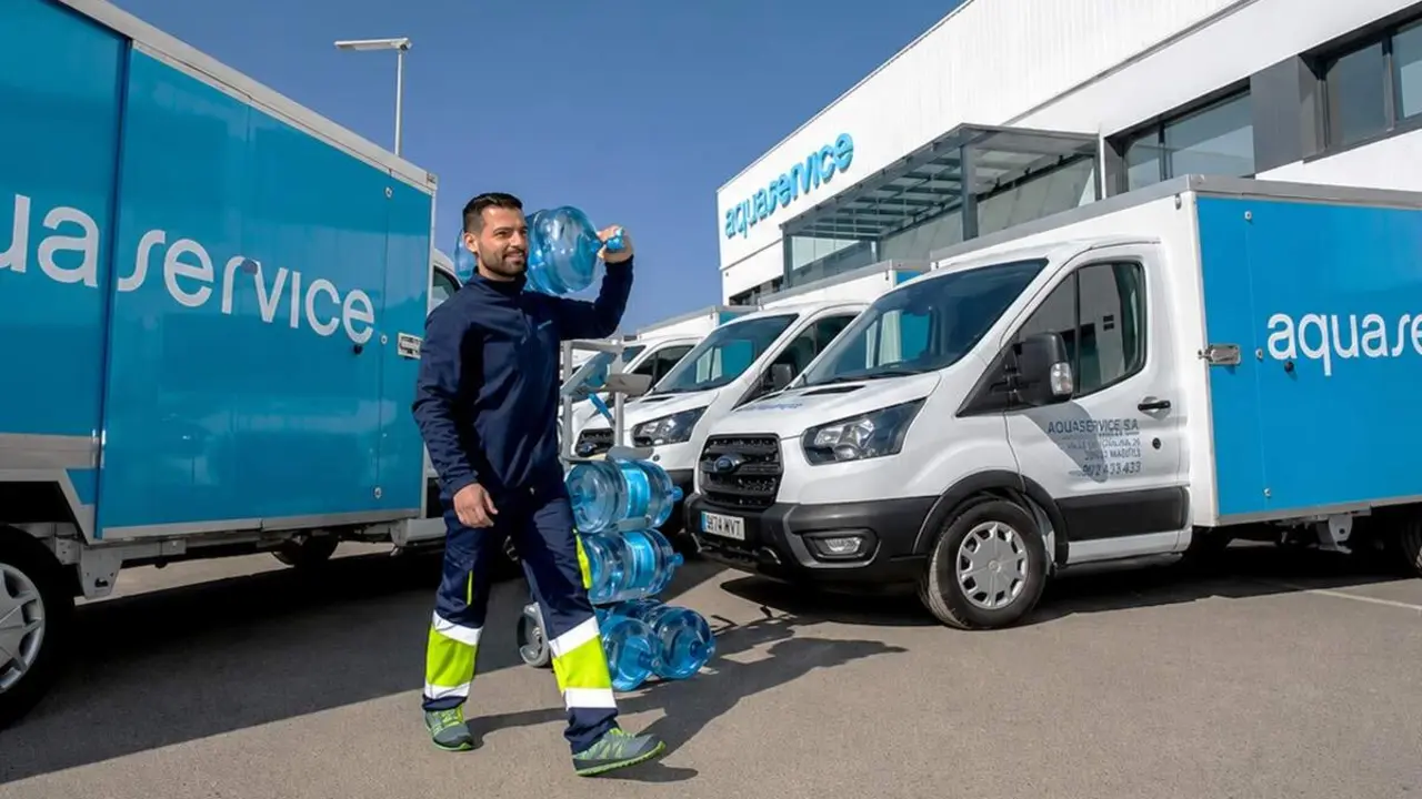 Repartidor y camiones Aquaservice empleo oferta de trabajo Valladolid