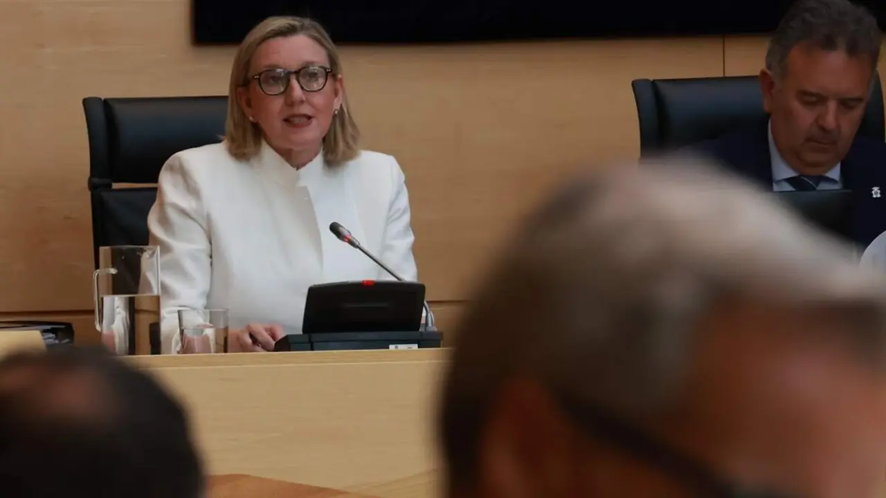 Comparecencia inicio legislatura Cortes vicepresidenta segunda Junta de Castilla y Leon Isabel Blanco