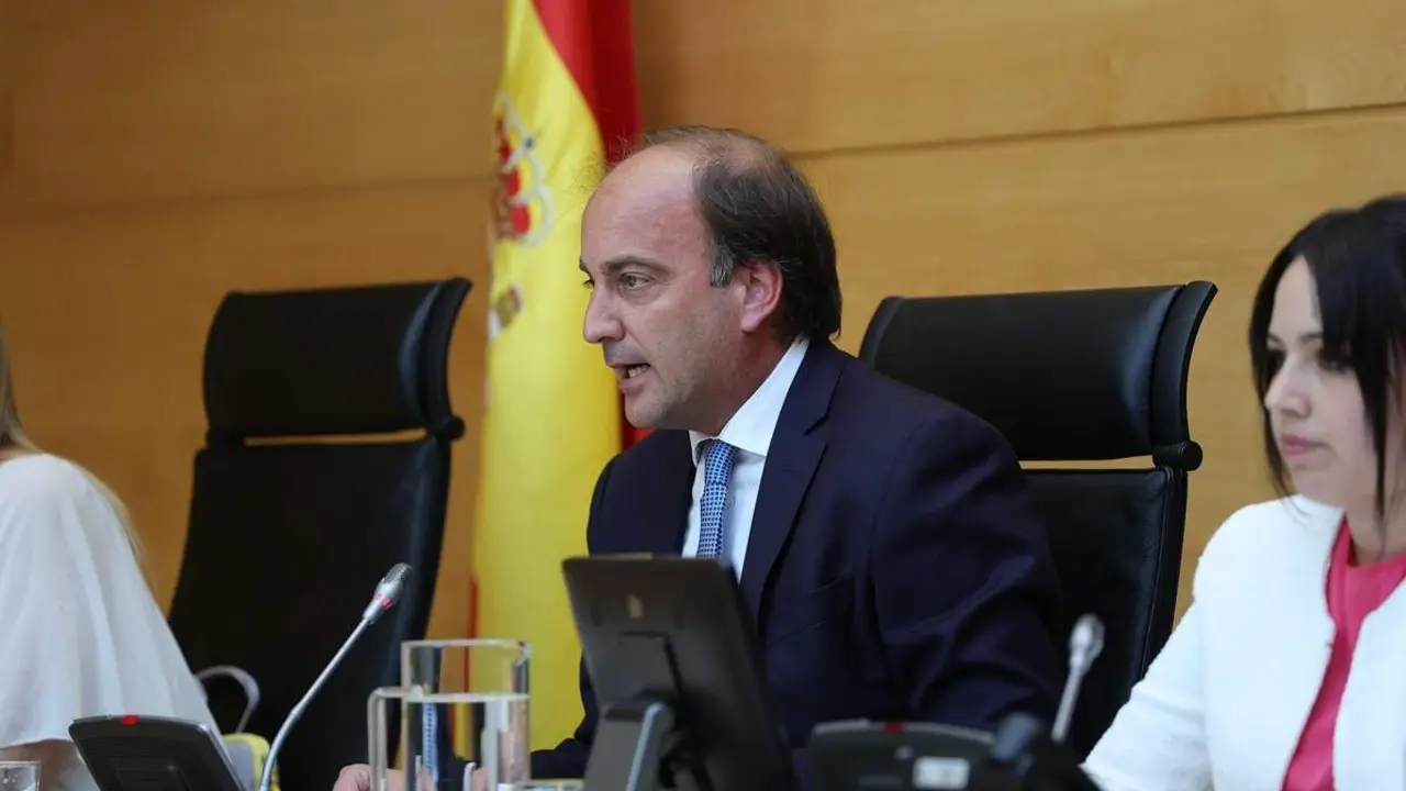 Comparecencia inicio legislatura consejero de Agricultura Ganaderia Medio Rural y Politica Ambiental Joaquin Antonio Pino