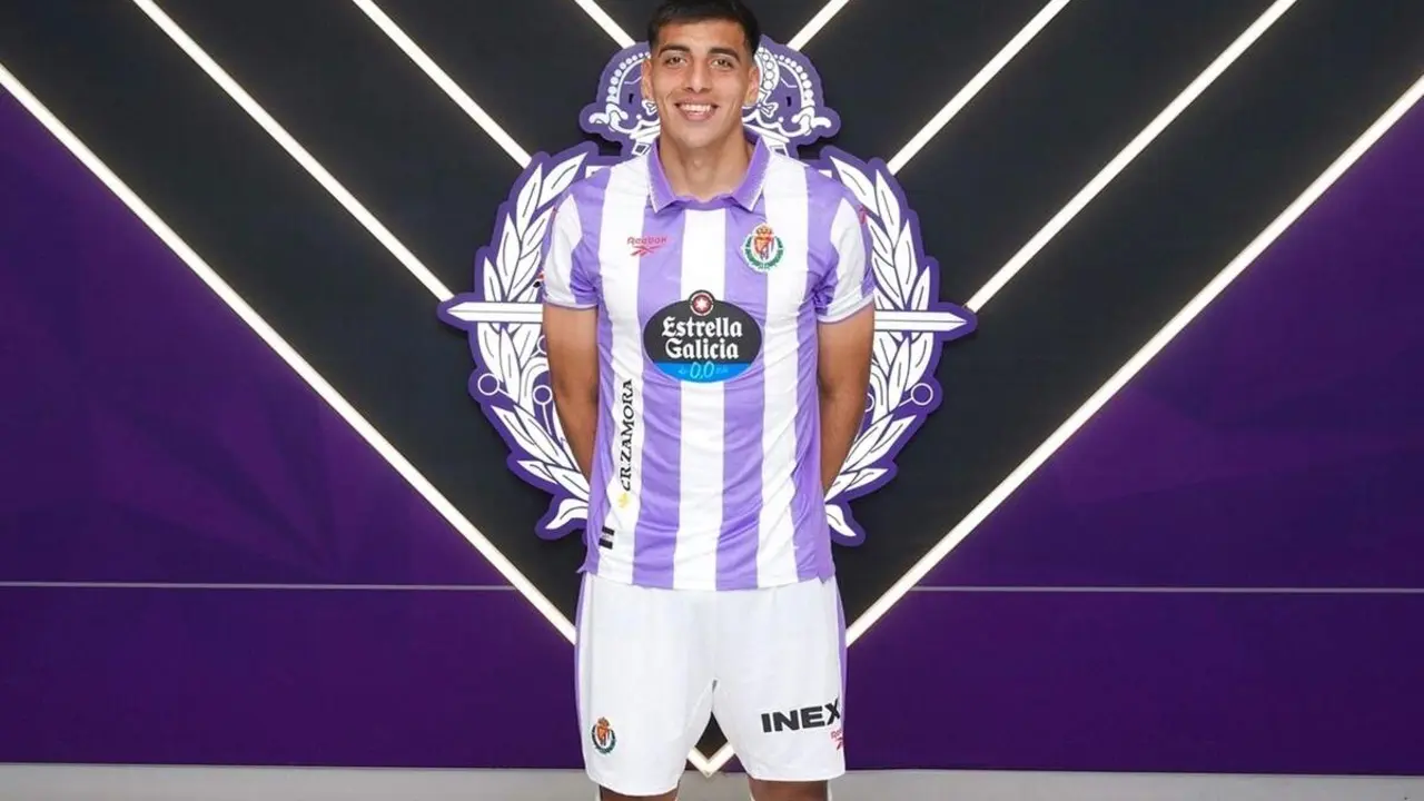 Thiago Ojeda presentacion nuevo jugador Real Valladolid mercado fichajes verano