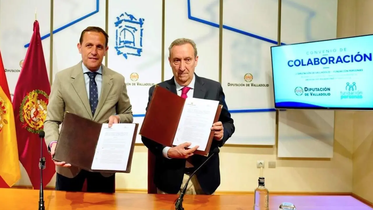 Renovacion convenio Diputacion Valladolid Fundacion Personas atencion usuarios discapacidad