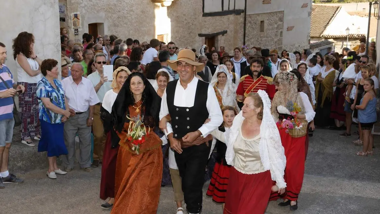 Recreacion historica la Boda de El Empecinado Castrillo de Duero provincia