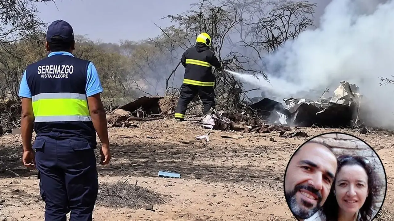 Conmocion provincia Valladolid muerte matrimonio Arroyo accidente avioneta Peru