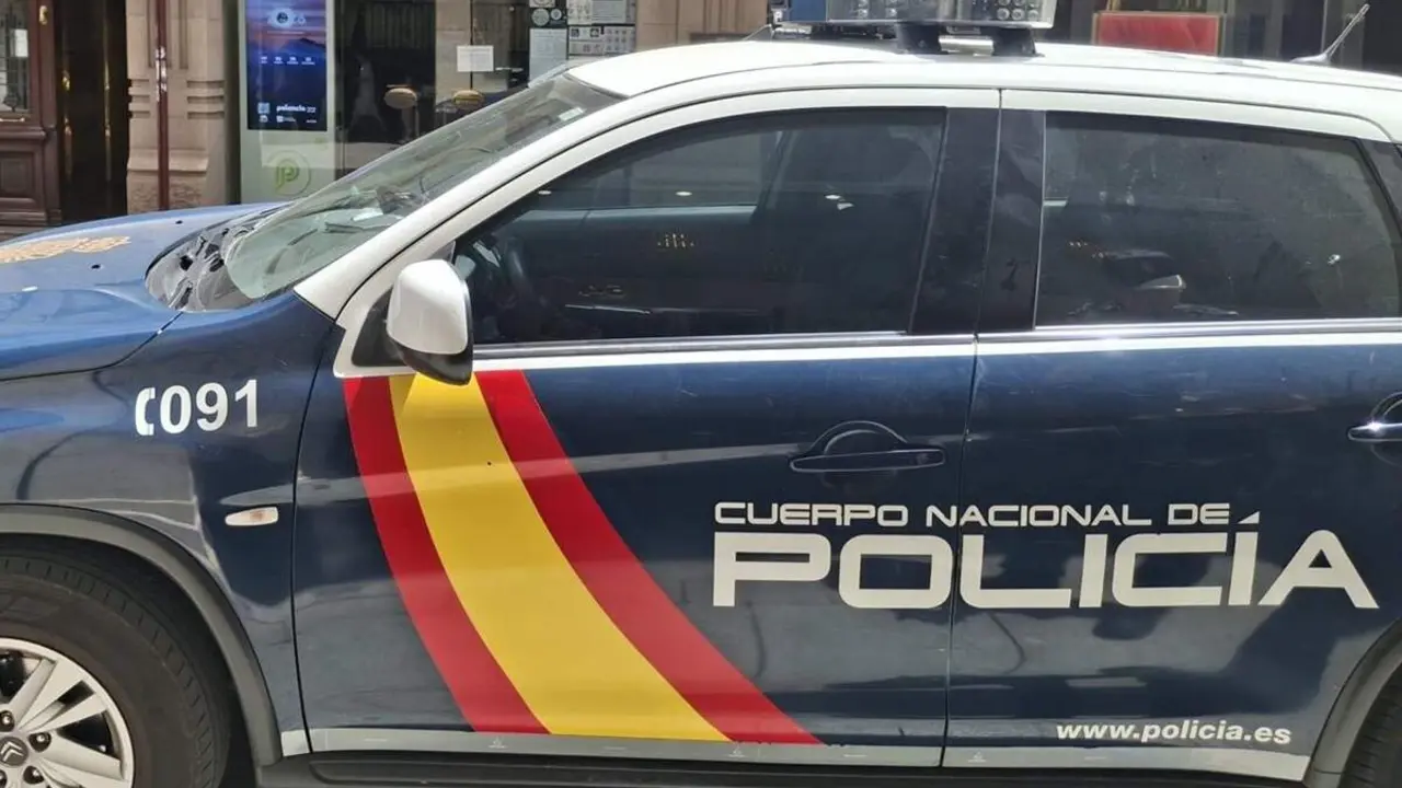 Coche de la Policia Nacional de Valladolid via publica intervencion detencion sucesos