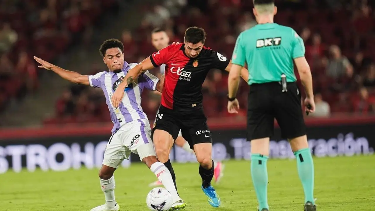 Derrota estreno liguero Mallorca vs Real Valladolid Ponceau Segunda Division
