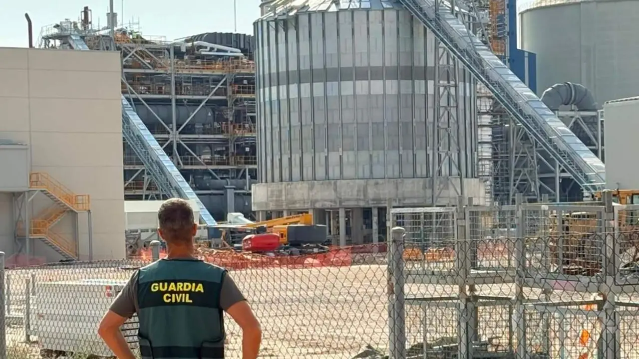 Robo cable de cobre obra empresa Olmedo investigacion Guardia Civil