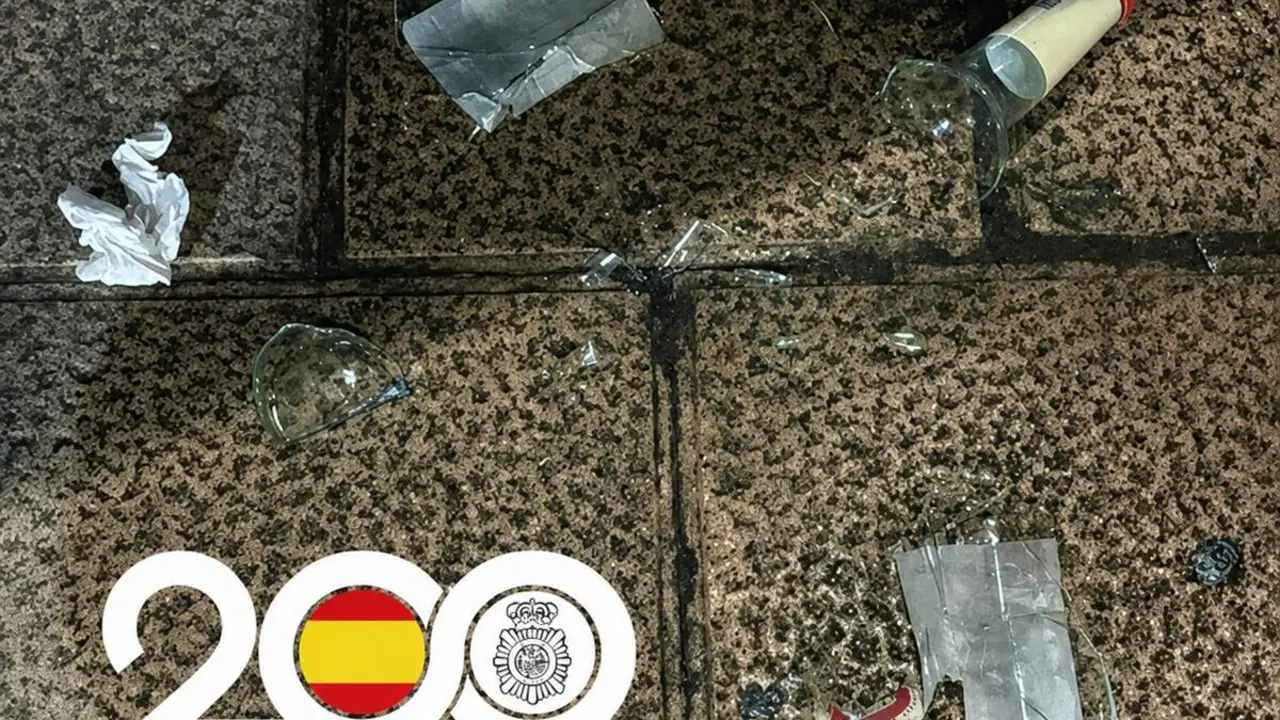 Botella cristal rota agresion hombres sucesos Valladolid