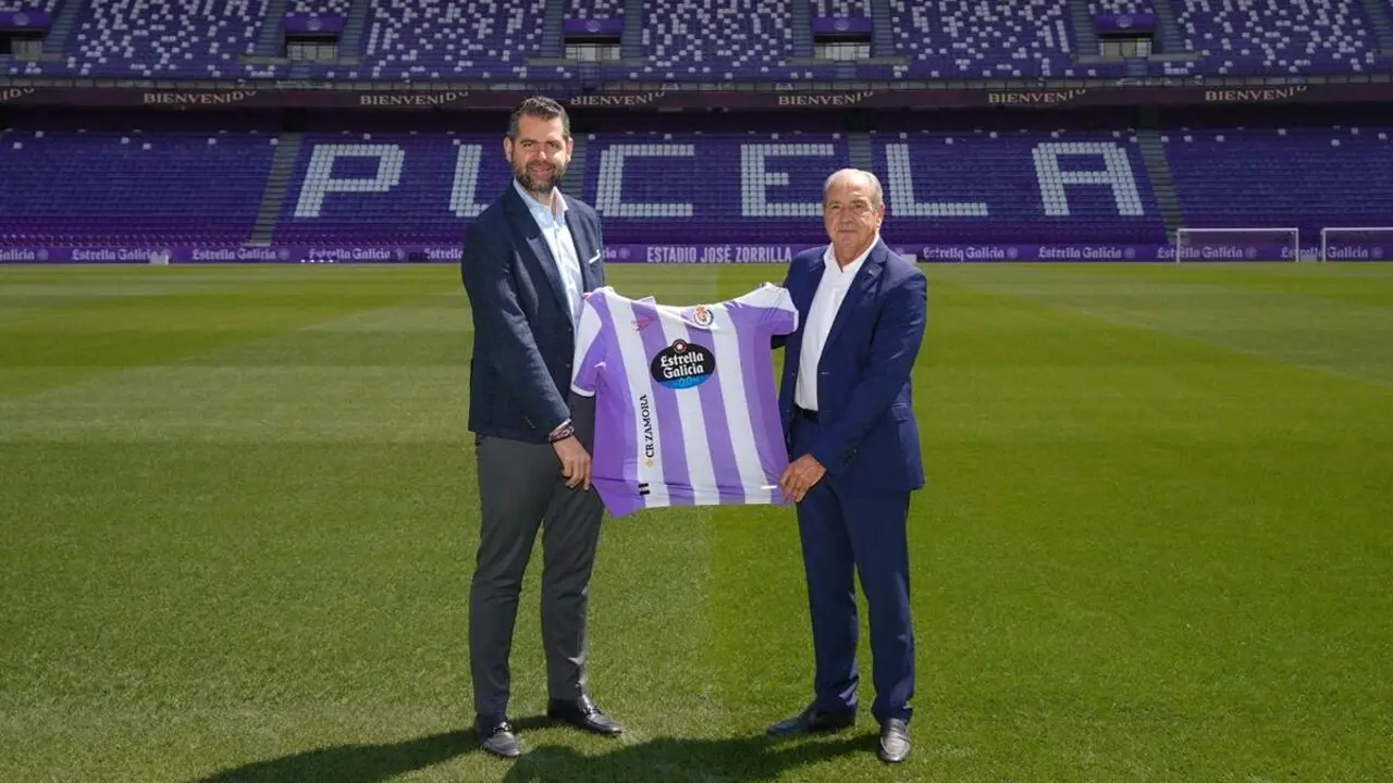 Acuerdo renovacion patrocinio Real Valladolid y Caja Rural de Zamora dos proximas temporadas