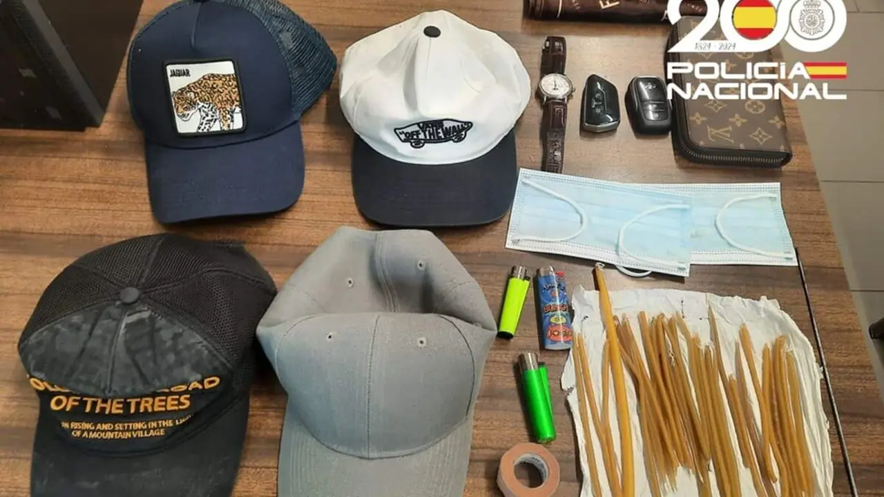 Grupo criminal itinerante robos viviendas marcadas objetos intervenidos operacion policial Valladolid