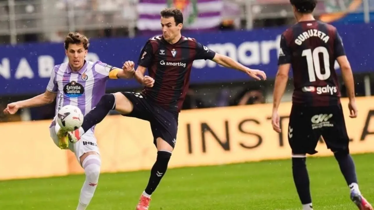 Valoracion derrota Eibar vs Real Valladolid Ivan Alejo partido Segunda Division