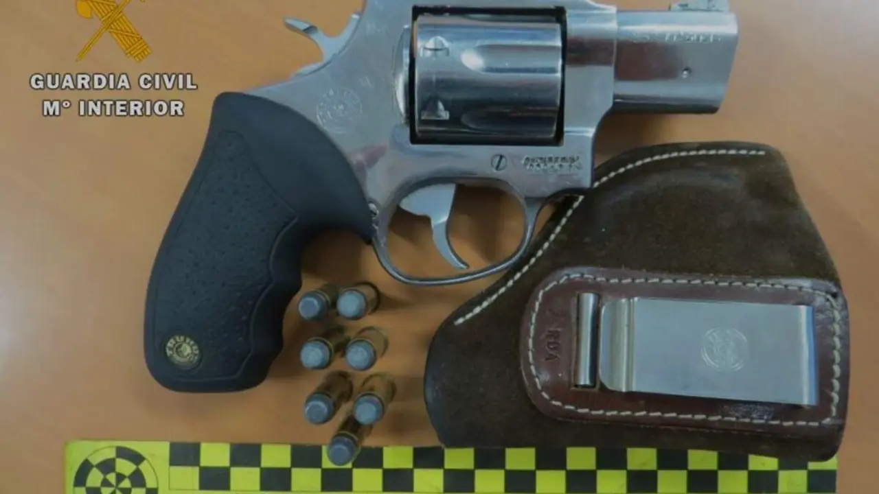 Detenido hombre disparos Tordesillas tenencia ilicita armas sucesos