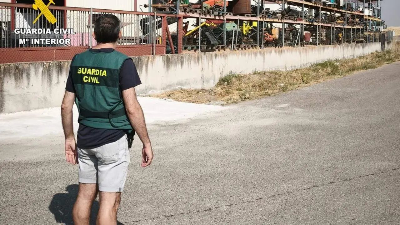 Investigados dos presos robo con fuerza empresa Segovia grupo criminal Guardia Civil sucesos