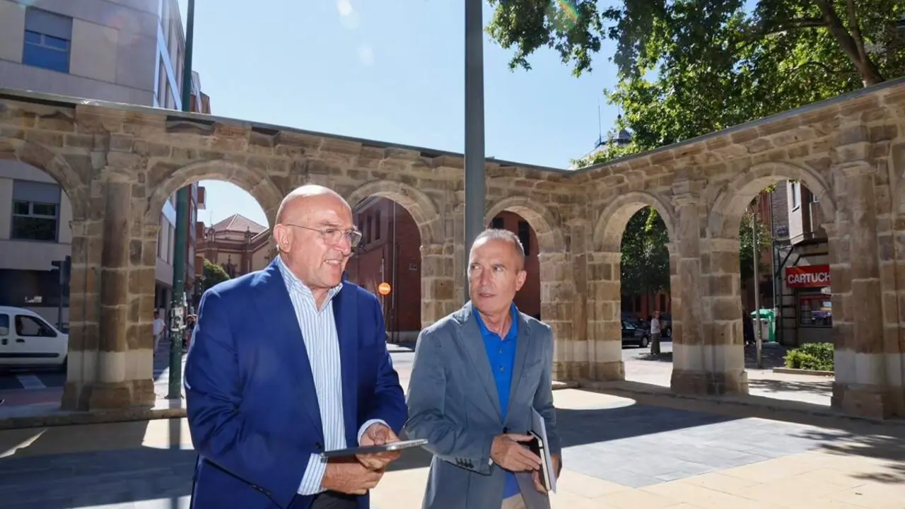 Inauguracion arqueria antiguo convento la Merced Plaza de San Juan Ayuntamiento Valladolid
