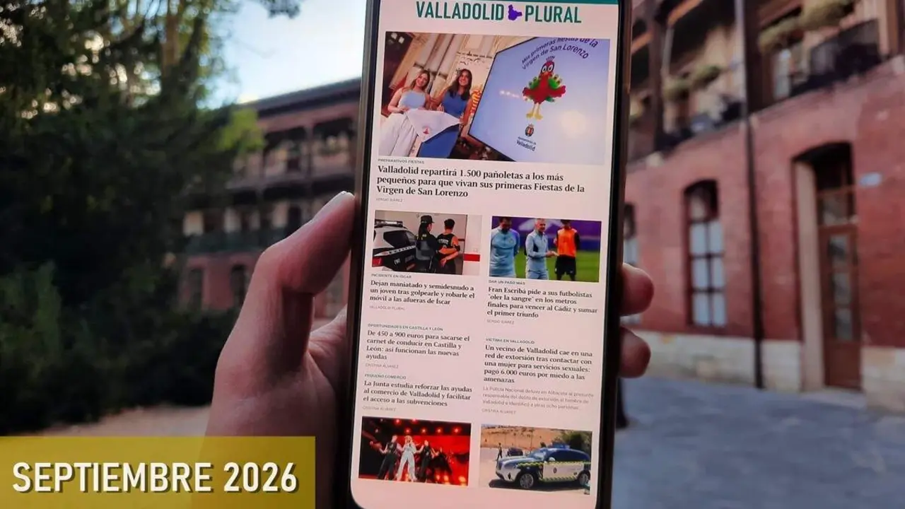 Titulares actualidad Valladolid mes de septiembre 2026