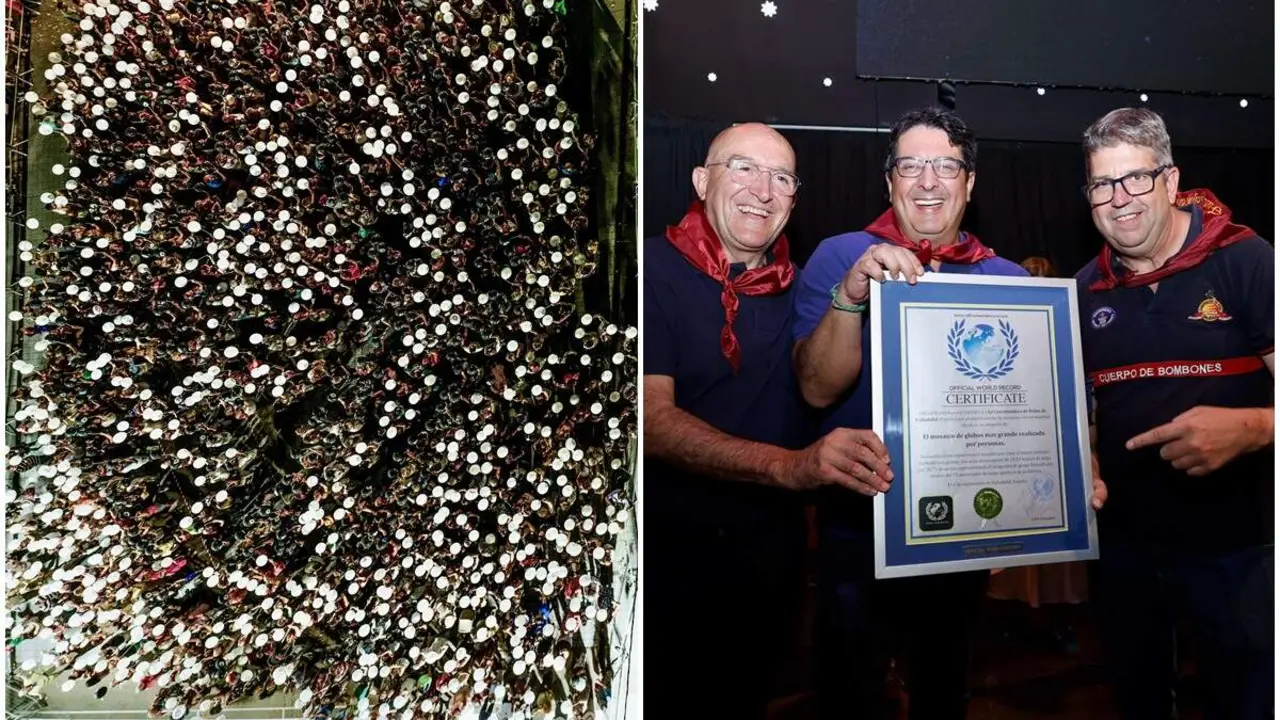 Record Guinness mosaico globos 75 aniversario Renault Fiestas Valladolid 2026