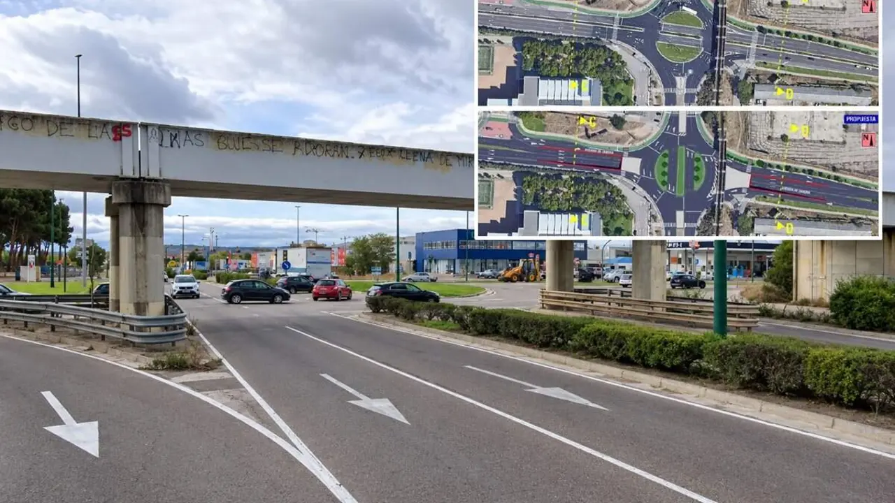 Acuerdo Ayuntamiento y Ministerio proyecto paso inferior rotonda San Agustin Valladolid