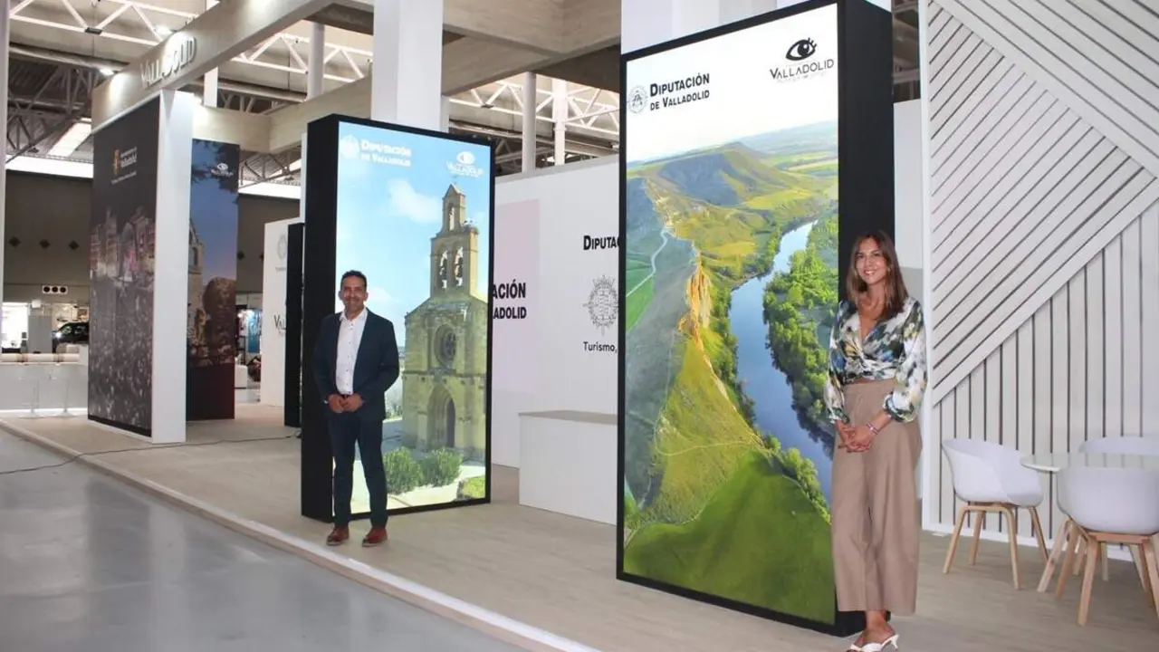 Presentacion stand Ayuntamiento y Diputacion Feria Valladolid Fiestas 2026