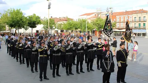 Conciertos de bandas en la Feria Mundo Cofrade de Medina del Campo (01/15) | Valladolid Plural