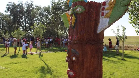 Inauguración de la ruta 'El Gran Viaje de Avu' en Fresno el Viejo (02/17 ) | Valladolid Plural