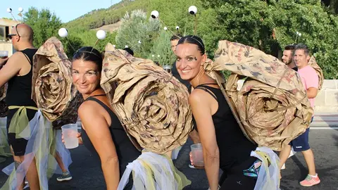 Desfile de peñas y pregón de las Fiestas de Cabezón (09/17) | Valladolid Plural