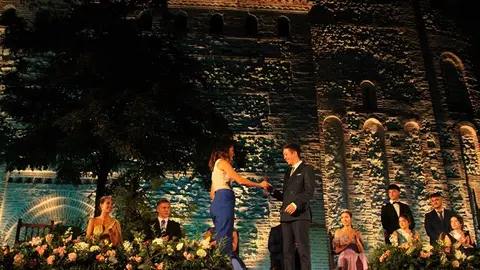 Pasacalles y pregón de las Fiestas de la Virgen del Rosario de Mojados (07/16) | Valladolid Plural