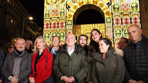 Encendido de la iluminación navideña en Valladolid (07/12) | Valladolid Plural