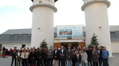 Inauguración del Mercado de Navidad y Salón del Vino de Alimentos de Valladolid (01/12)
