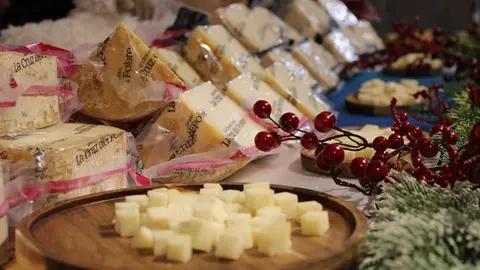 Inauguración del Mercado de Navidad y Salón del Vino de Alimentos de Valladolid (08/12)