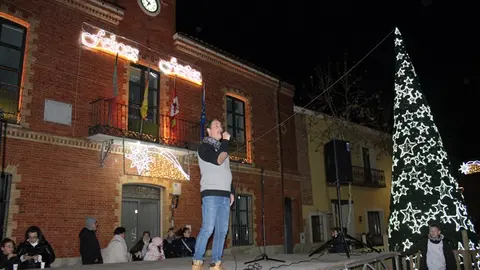 Llegada de Papa Noel y encendido de luces de Navidad de Cigales (11/11)