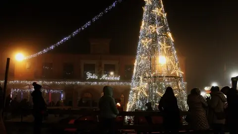 Inauguración del Mercado de la Navidad en Medina de Rioseco (01/13)