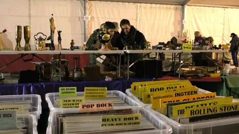 Inauguración de la I Feria del Coleccionismo de La Cistérniga (01/14)