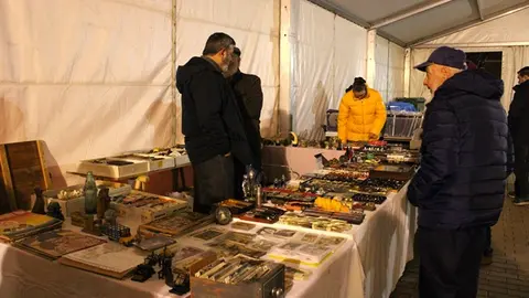 Inauguración de la I Feria del Coleccionismo de La Cistérniga (08/14)