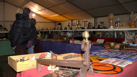 Inauguración de la I Feria del Coleccionismo de La Cistérniga (09/14)