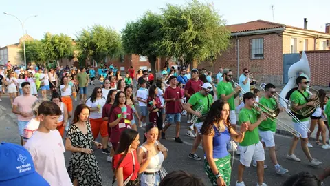Desfile de peñas y pregón de las Fiestas de los Novillos de La Seca (04/17) | Valladolid Plural