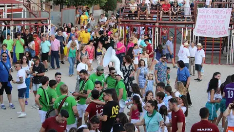 Desfile de peñas y pregón de las Fiestas de los Novillos de La Seca (07/17) | Valladolid Plural