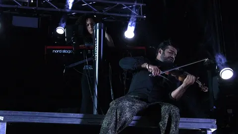 Inicio de Agosto Divertido y concierto de Strad 'El violinista rebelde' en Fuensaldaña 2024 (10/14)