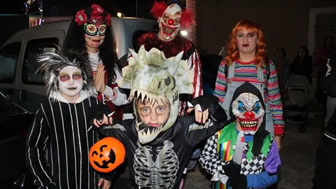 Pasacalles del Terror y Ruta del Miedo en la Noche de Halloween de Cigales (15/15) | Valladolid Plural