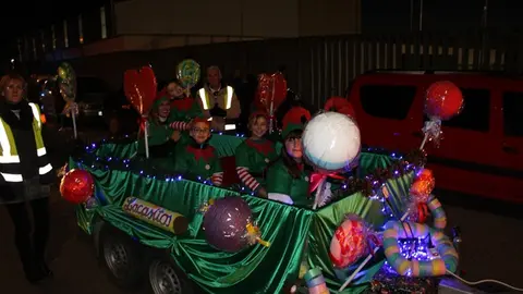 Cabalgata motera de Papá Noel y photocall navideño en Santovenia de Pisuerga 2024 (05/17)