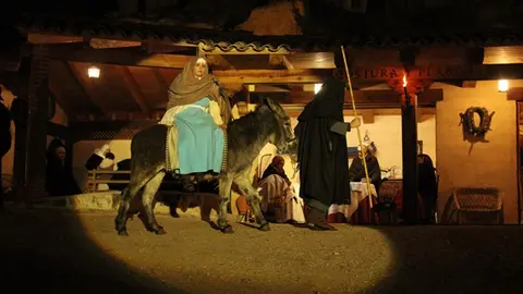 Representación nocturna del Belén Viviente de Cabezón 2024 (06/16) | Valladolid Plural