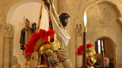 Acto del Descendimiento de la Semana Santa de Fresno el Viejo (06/15) | Valladolid Plural