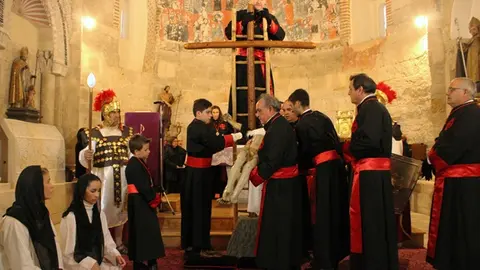Acto del Descendimiento de la Semana Santa de Fresno el Viejo (10/15) | Valladolid Plural