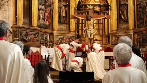 Lavatorio y Crucifixión de la Semana Santa de Nava del Rey 2025 (10/14)
