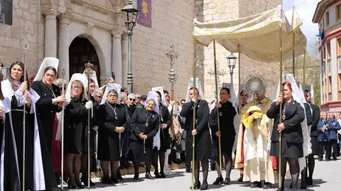 Procesión del Domingo de Resurrección y la Bajada del Ángel de Peñafiel (14/16) | Valladolid Plural