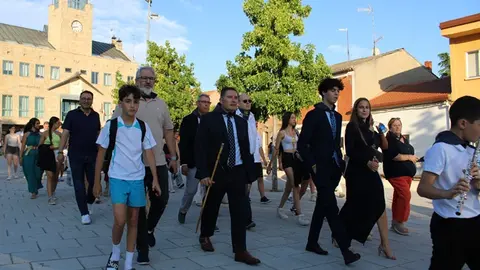 Pasacalles y proclamación de Quinto y Quinta de Honor de las Fiestas de La Cistérniga 2025 (06/14)