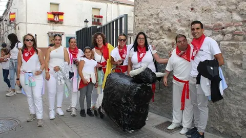 Desfile de peñas y pasacalles de San Fermín de las Fiestas de Portillo (15/15) | Valladolid Plural