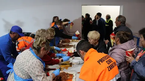 Demostración y degustación popular de la Fiesta de la Salchicha de Zaratán 2025 (10/12)
