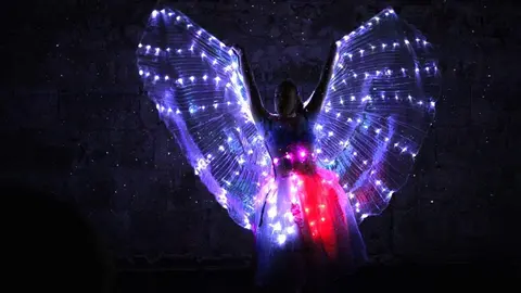 Llegada motera de Papá Noel en la Navidad de Mojados 2025 | Valladolid Plural